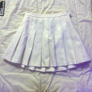 H&M White Tennis Skirt